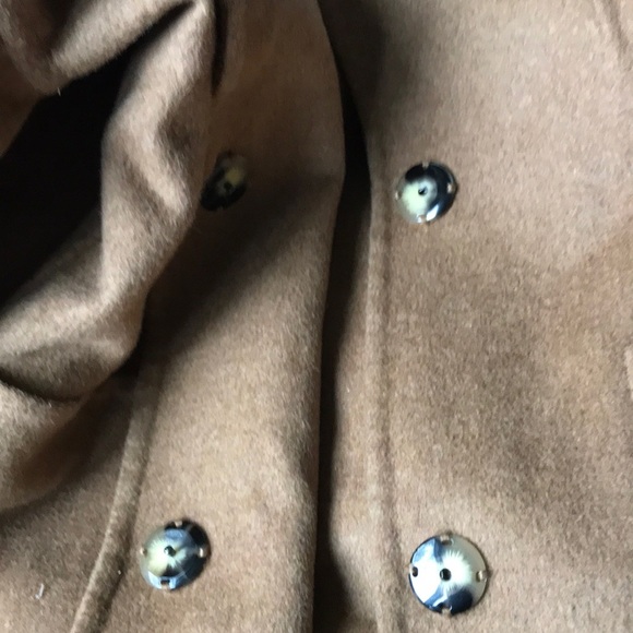 NWT Free People XS brown trench coat XS - Picture 14 of 16